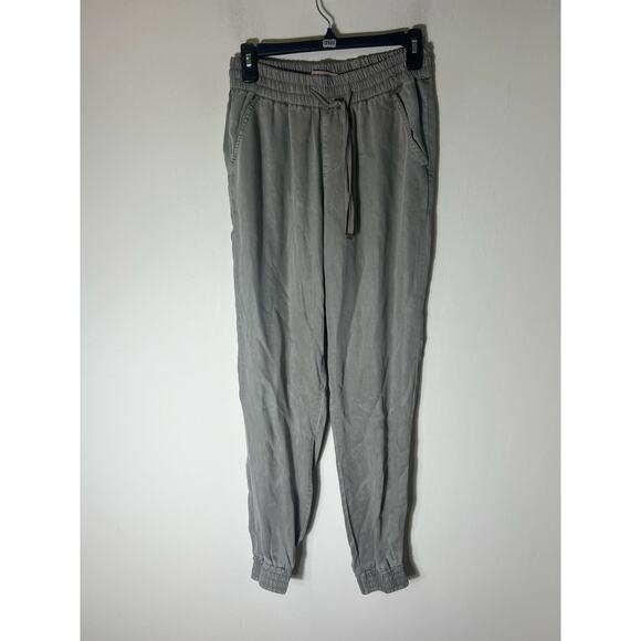 Max Jeans Loose Fit Elastic Waist Gray/Green Pants Sz S - Picture 1 of 3